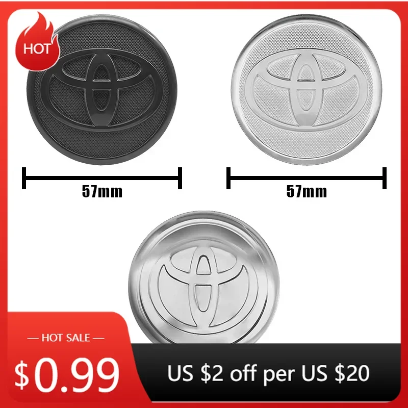 

Для Toyota 2026 Горячие колпаки ступицы 4 шт. 57 мм 62 мм Крышка ступицы автомобиля для Toyota Corolla Camry Rav4 Yaris hilux Prius Auris Центр колеса автомобиля H