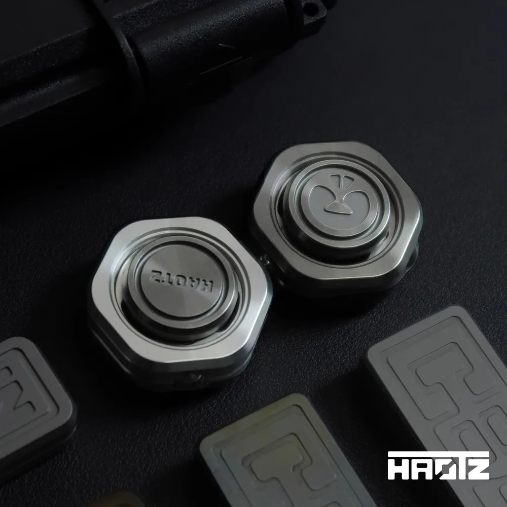 HAOTZ EDC Fidget Spinner Stainless Steel Stress Relief Toy Fidget Toys For Adults Gyro Anxiety Relief Gadgets
