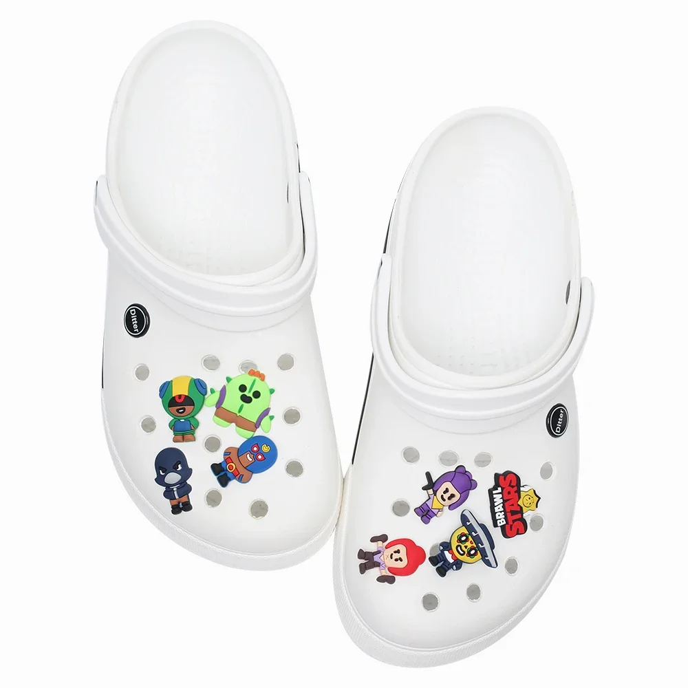 New Product 8Pcs Shoe Decoration Choe Charms Accessories for Clogs Kids School Gift Fit Wristband