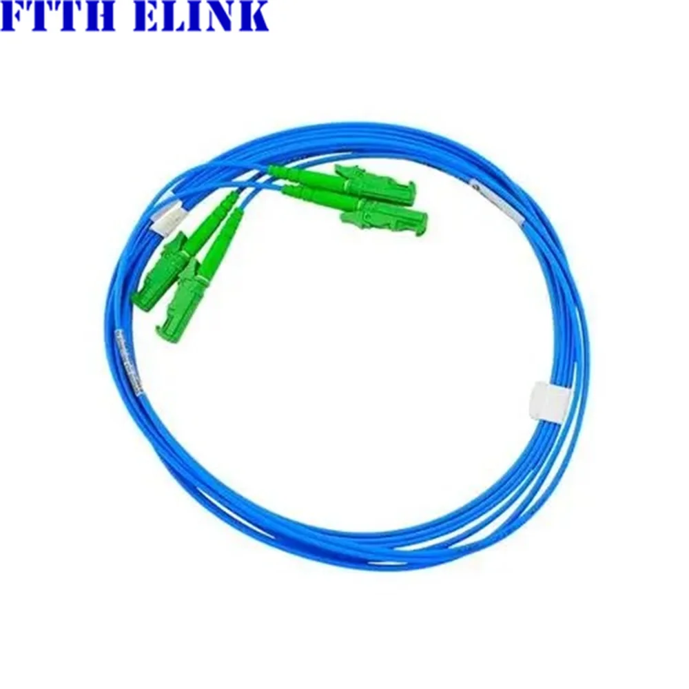 Armored patchcord 5M-500M 2 core singlemode 2C E2000/APC LC FC ST SM 100M200M50M120M 2 fiber ratproof optical fibre jumper E2000