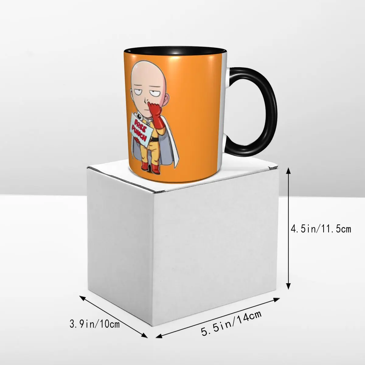 كوب قهوة One Punch Man Kawaii كوب لكمة مجاني للمنزل #5