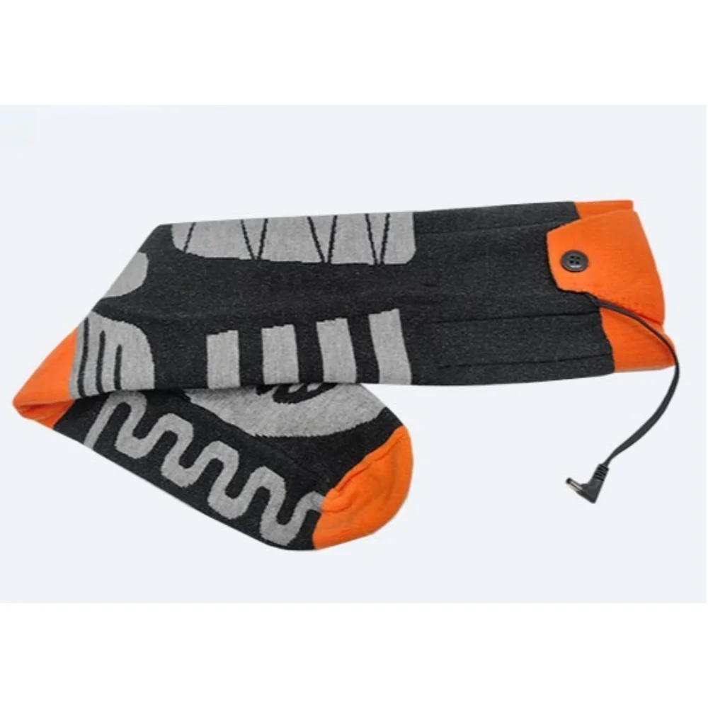 New Heated Socks APP Control Electric Heated Skiing Socks for Men Women Rechargeable Thermal Socks Washable Foot Warmer