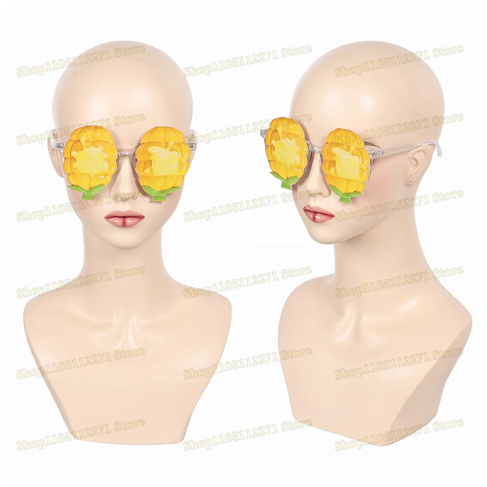 Demon Hunter Of Kpop Zoey Mira Muscle Glasses Cosplay Props Gifts Women Funny Glasses Clothing Accessories Halloween Suits