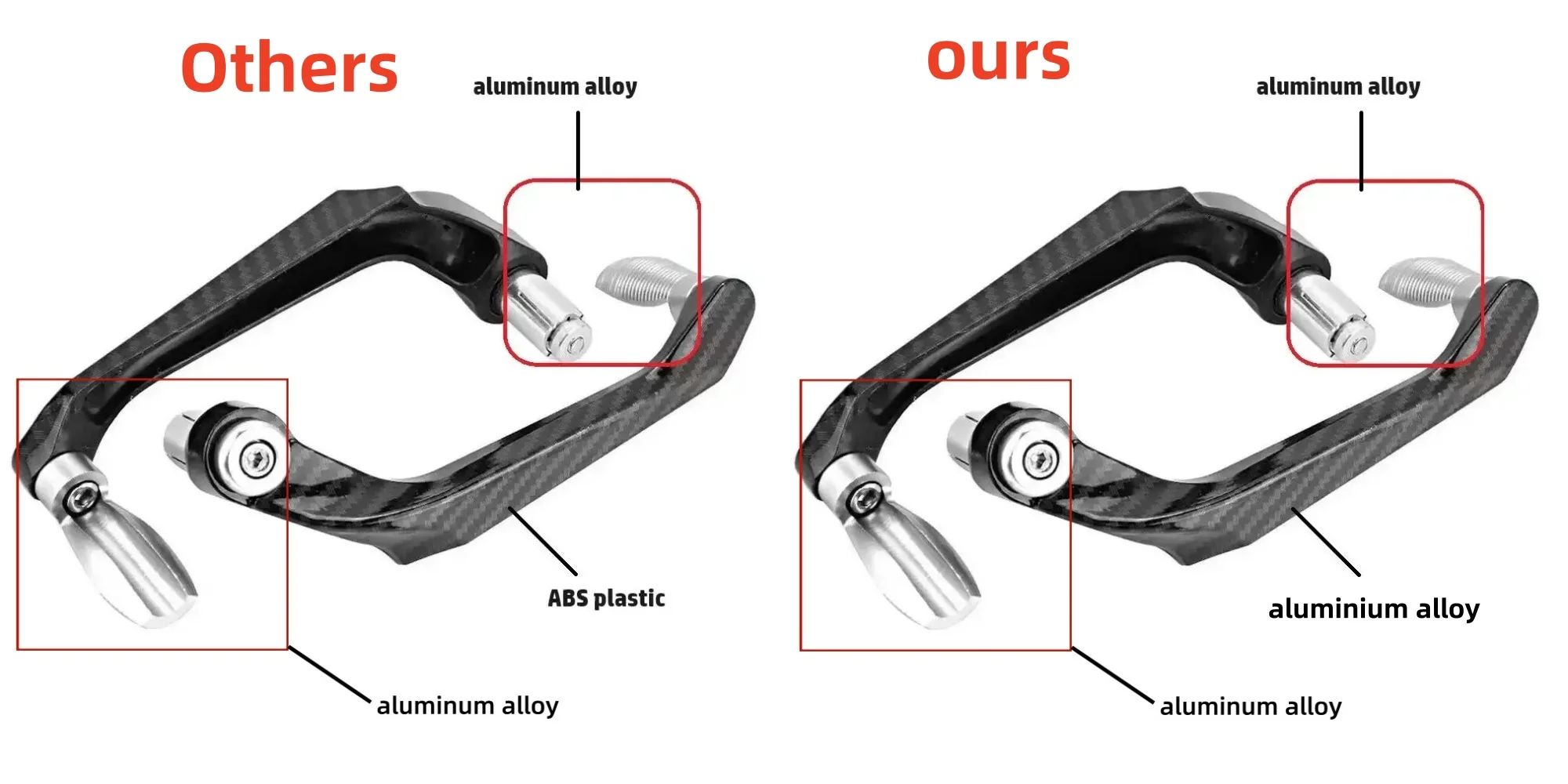 Motorcycle Handle Motorcycle Hodification Parts Handlebar General Purpose Motorcycle Brake Clutch Handle