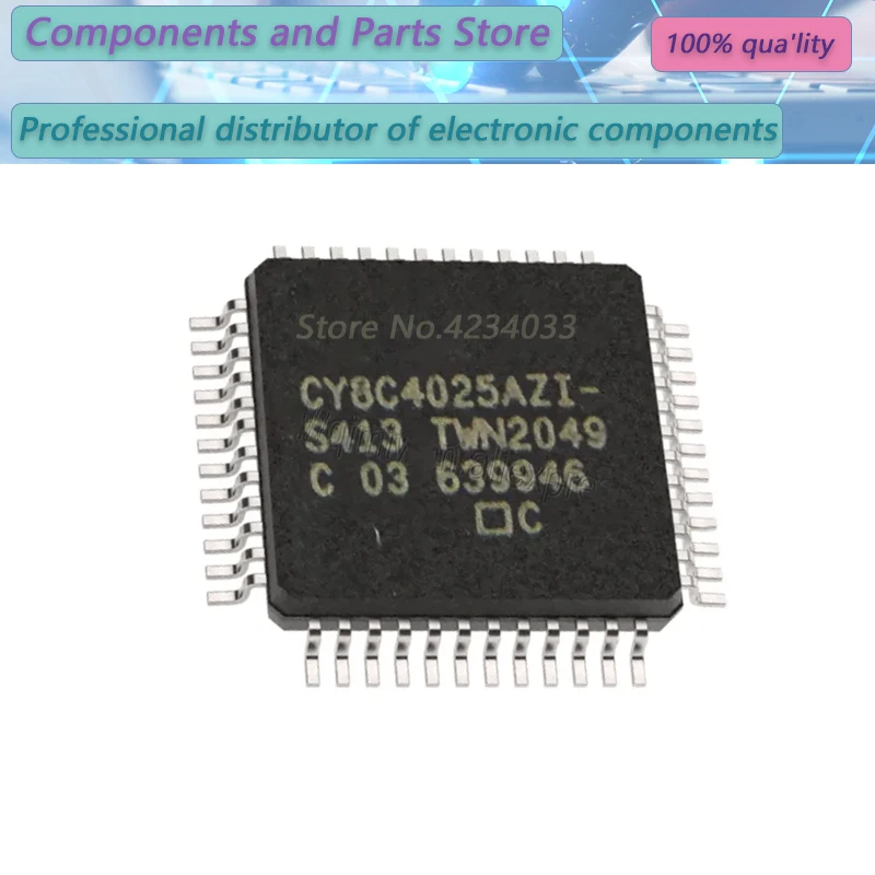 

5 шт. CY8C4025AZI-S413 CY8C4025AZI CY8C402 5AZI-S413 TQFP-48 НОВЫЙ 100% CY8C4025AZI-S413