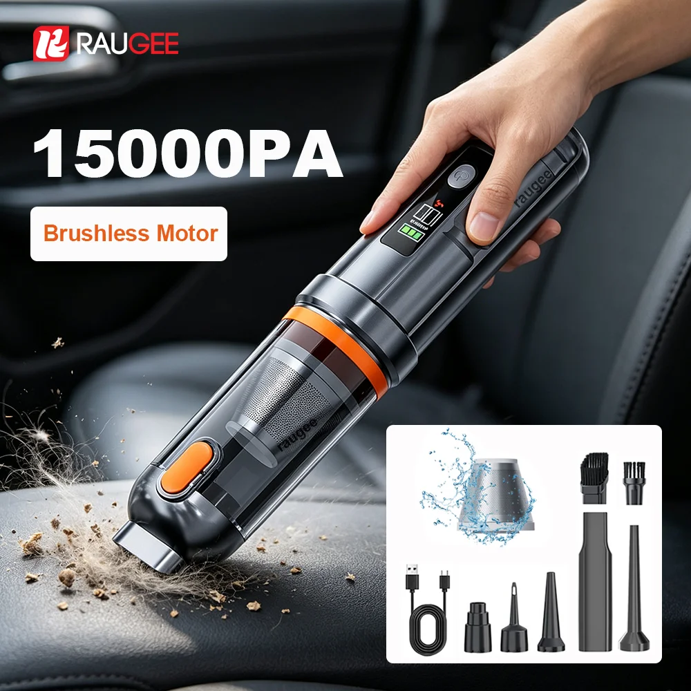 Car Vacuum Cleaner Wireless Mini Vacuum Cleaner 15000PA Powerful Cleaner for Car Home Portable Handheld Vacuum Cleaner Blower