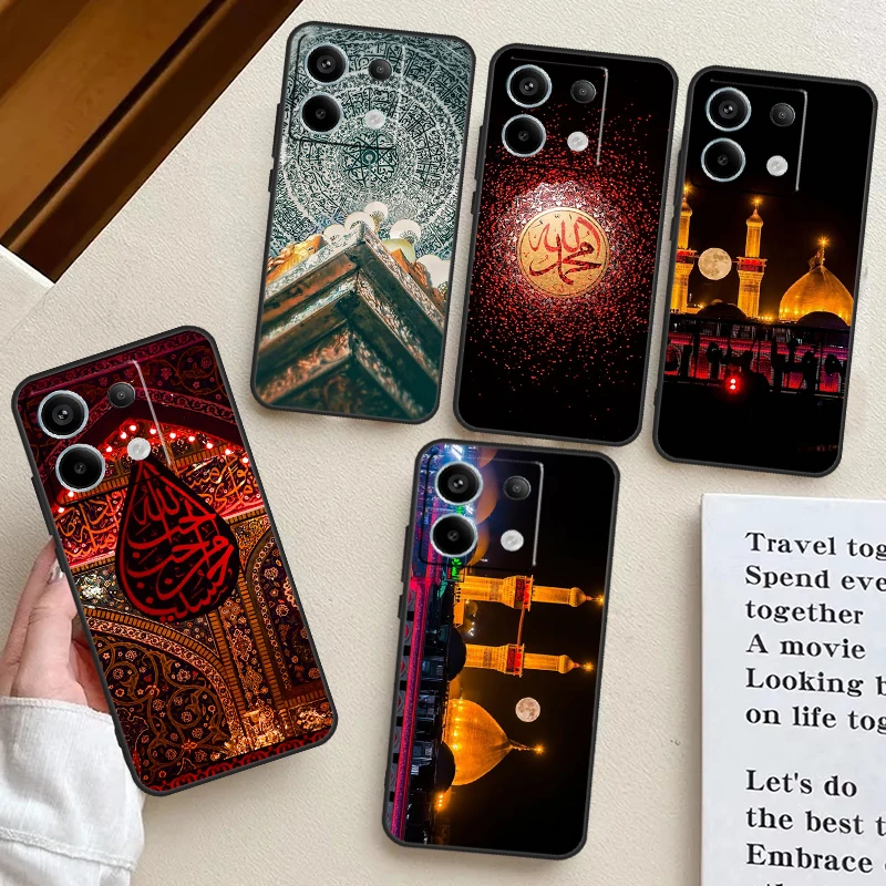 Islam Shrine Najaf Karbala Case For Xiaomi Redmi Note 13 11 8 9 10 12 Pro 12S 11S 10S 9S Redmi 13C 9C 10C 12C Funda