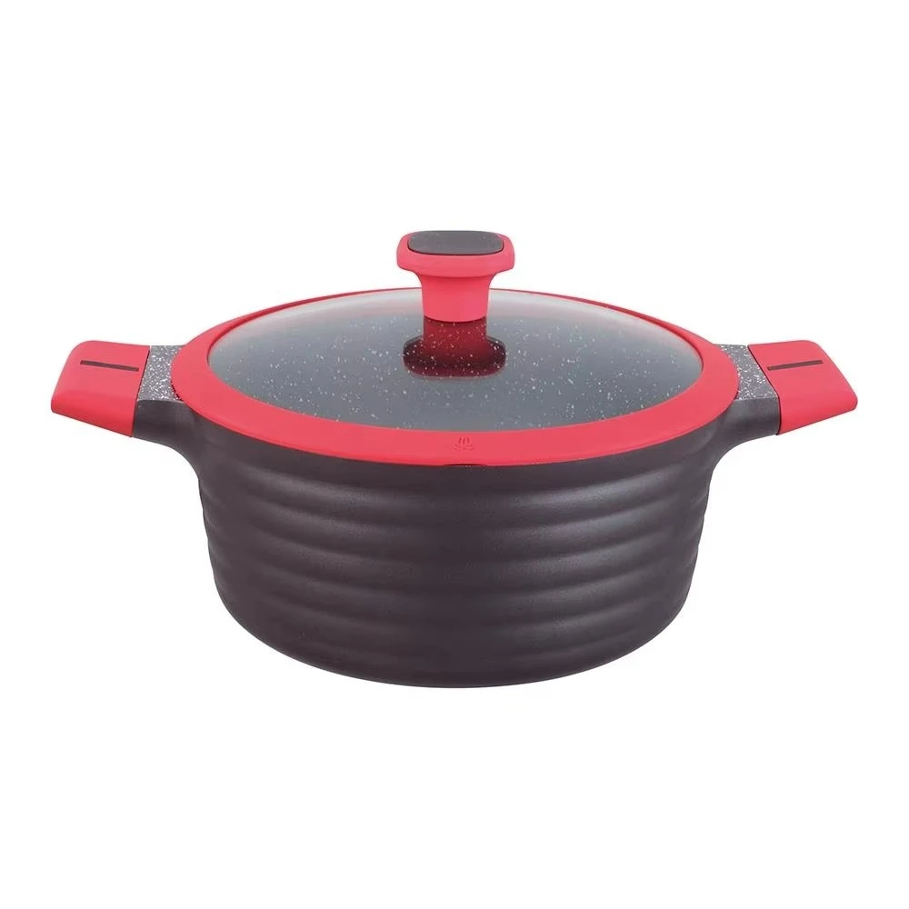 Cookware Set Wholesale Kitchen Household Utensils Cookware Aluminum Cooking Pot with Cover