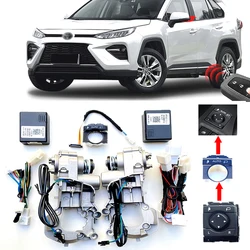 Rearview Mirror Folding Switch With module control For Toyota rav4 2018-2022 Electric rearview mirror, automatic folding