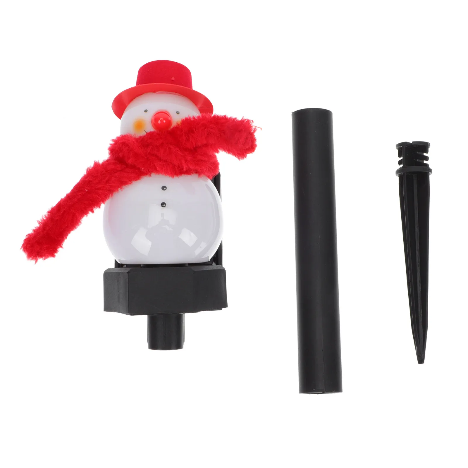

Solar Snowman Lawn Light Outdoor Christmas Decoration Metal Garden Adornment Solar Powered LED Landscape Lighting for Sidewalks