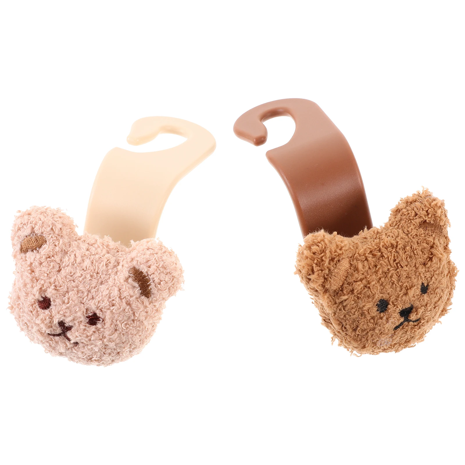 2 шт. крючки для спинки автомобильного сиденья, прочный полипропилен, мультяшный многофункциональный ящик для сумок, зонтов, ключей от машины