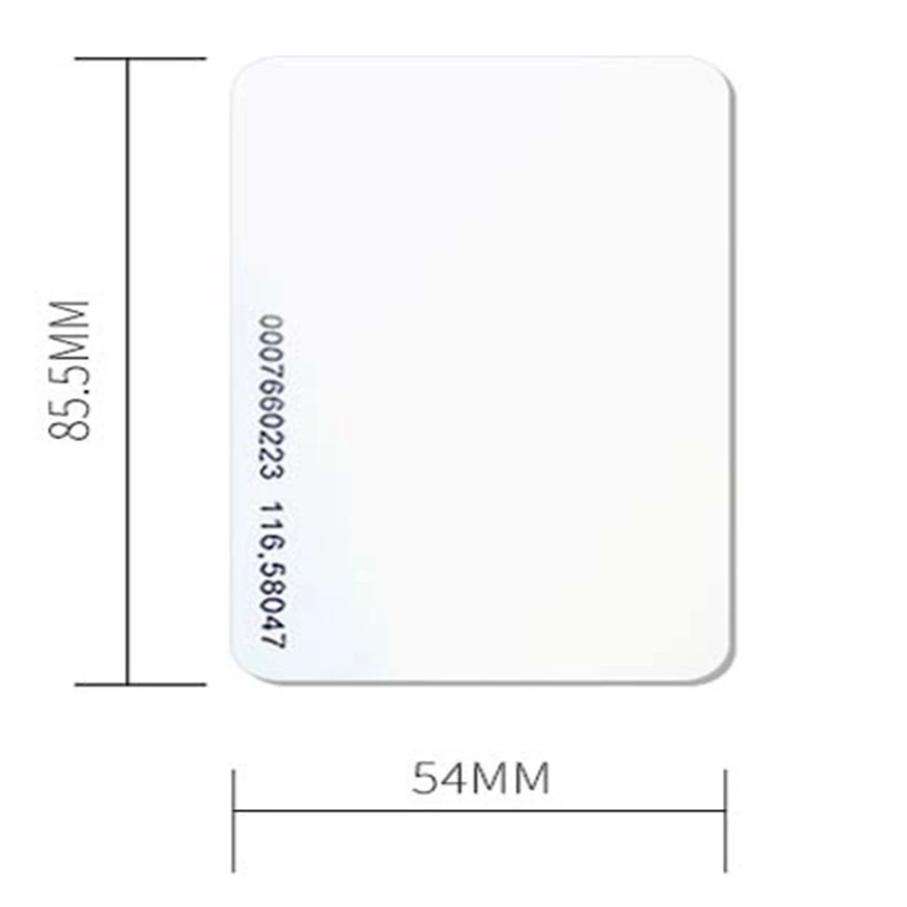 Imagem -02 - Cartões-chave Compostos Regraváveis ic id Uid Key Fob Freqüência Dual Chip Rfid 125khz T5577 Em4305 1356 Mhz Mutável Gravável