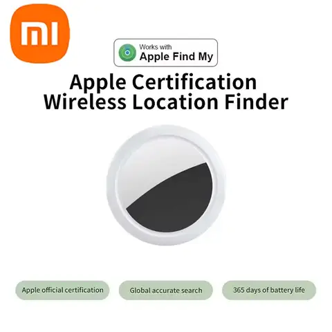 Etichetta GPS Bluetooth di sicurezza di vendita calda basata su iPhone Trova la mia APP Tracker anti-perdita Localizzazione del suono Promemoria messaggio Allarme Trova chiavi
