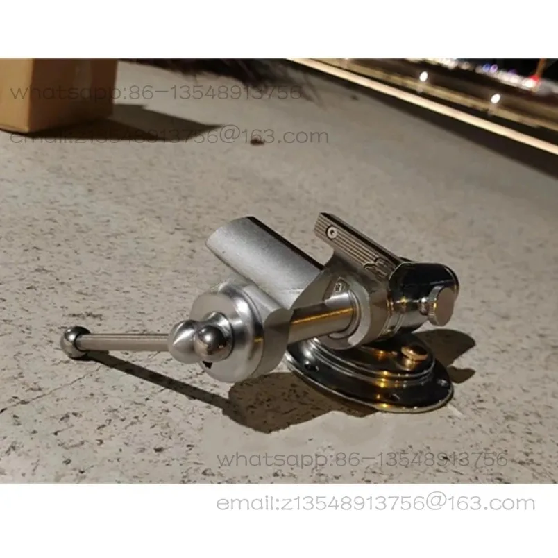 50mm Small Steel Cannon Pliers Desktop 3 Axis 2-inch No. 45 Steel Vise, Rotatable for Repairing Glasses, Clocks, Gold Jewelry