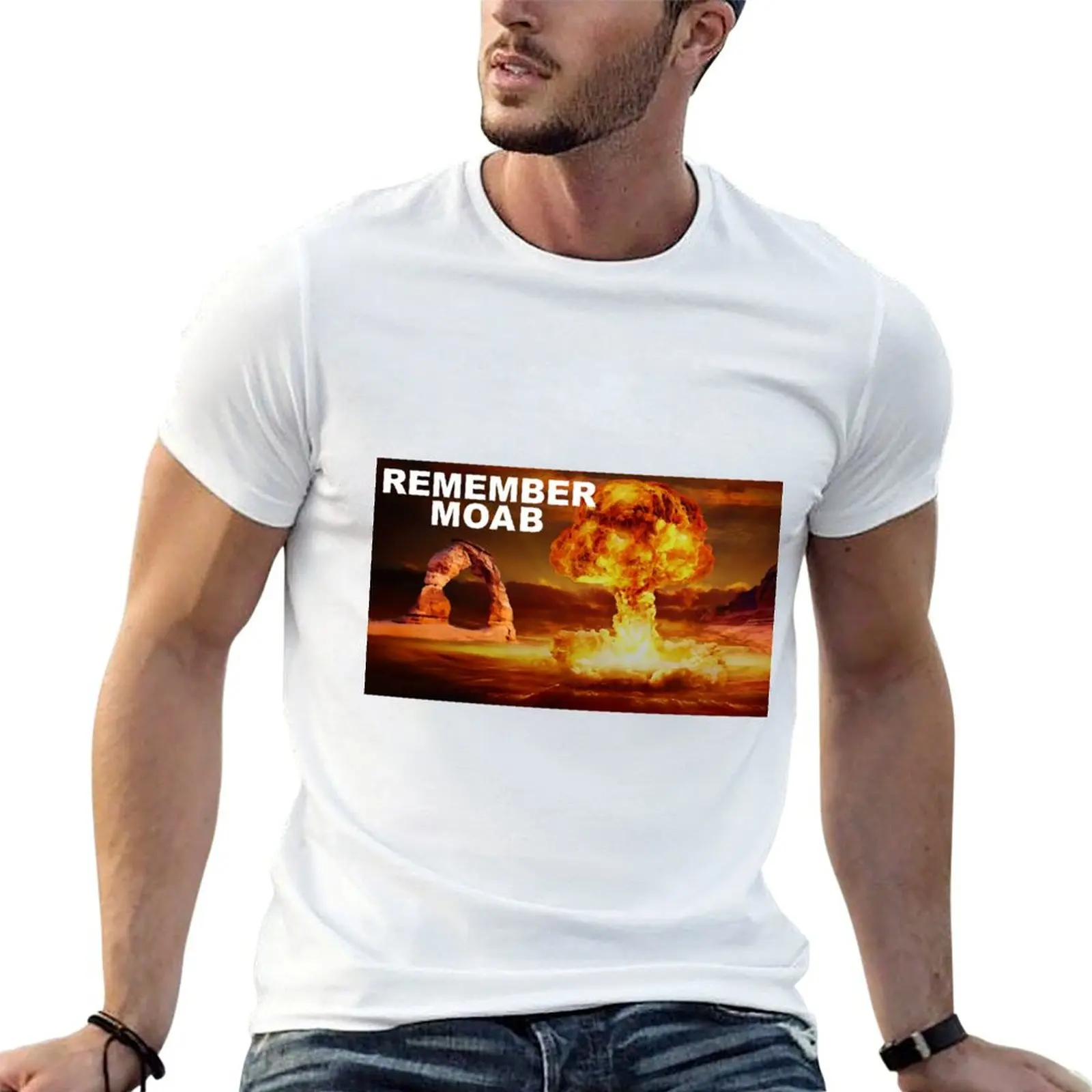 

Remember Moab T-Shirt cotton t shirt pack t shirt men 100% cotton luxury brand T-Shirt