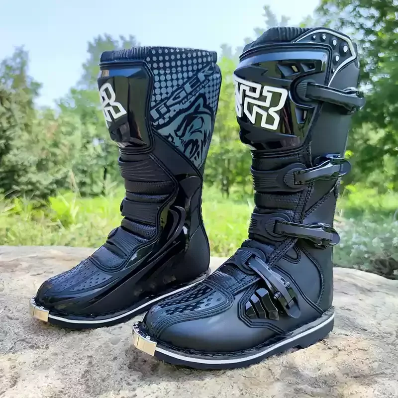 

Tr T2 Tiger Off-Road Boots Motorcycle Riding Long Boots Forest Trail Anti-Fall Rally Boots Rider Equipment Racing Shoes Four Sea