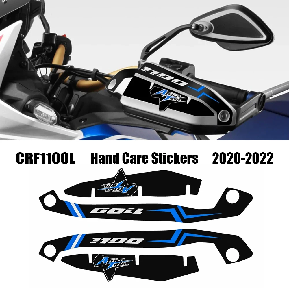 

For Honda CRF1100L Africa Twin Adventure ADV Motorcycle Hand Protection Stickers Handguard Protection CRF1100L 2020-2022