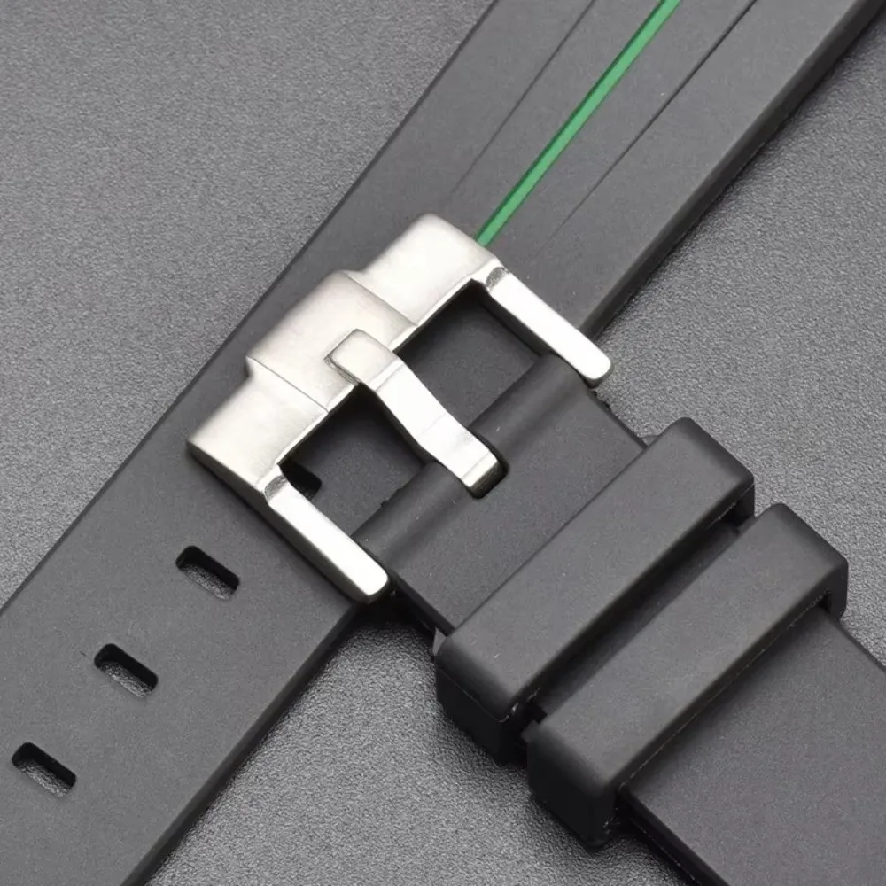 New 316 Stainless Steel Watch Clasp Metal Pin Buckle Watch Pin Buckle Watchband Clasp Replacement Hardware