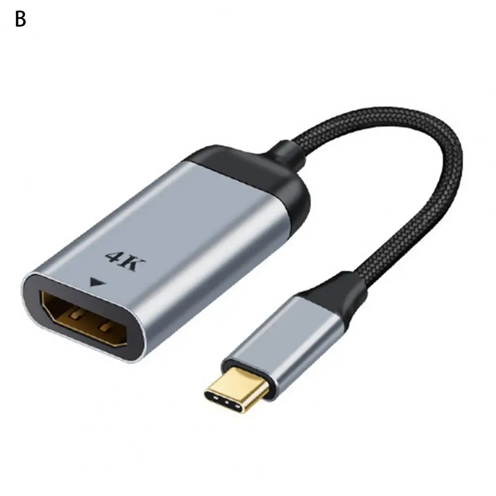 Universale 4K HD-compatibile Driver-free Type-C a HDMI-compatibile Display adattatore convertitore Video accessori per Computer