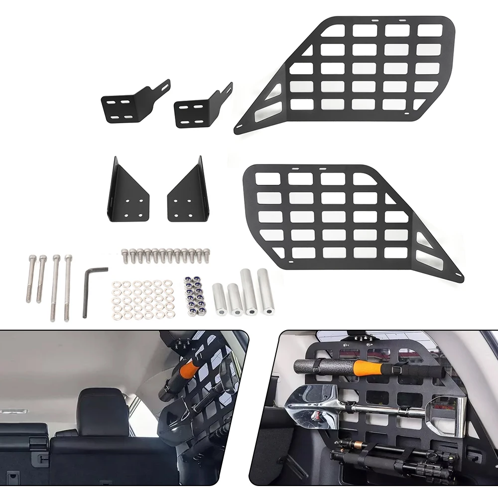 Car Accessories Interior Kits Rear Boot Trunk Window Luggage Storage Organizer Hanging Board Kit For Toyota 4Runner 2010-2020