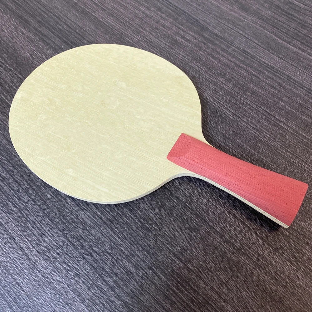 SHIN Yubin Innerforce und Outerforce Carbonfaser-Tischtennisschläger, offensiver Schläger mit langem Griff für Tischtennis. – Detail 1