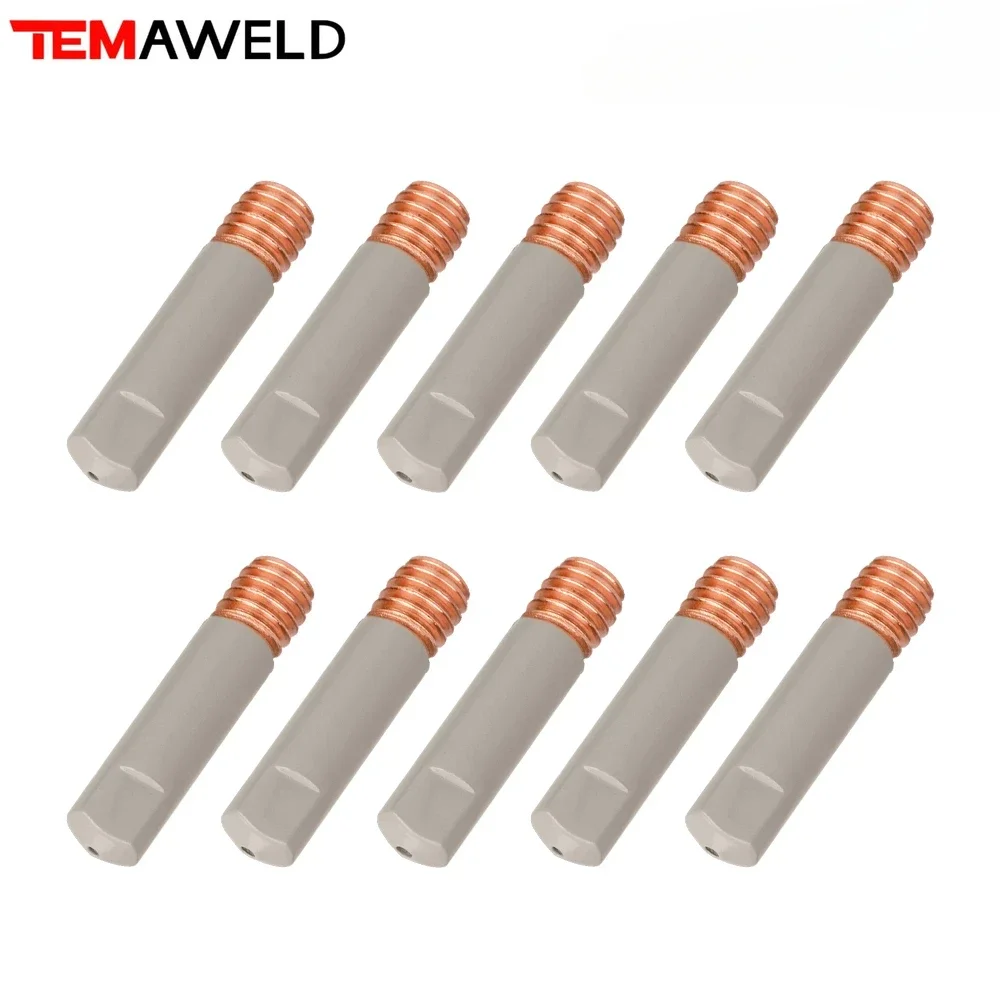 MB 14AK 15AK kaynak İletişim Tipcoating korumak 25mm M6 gaz ağzı 0.8/1.0/1.2mm MIG kaynak Torche kaynak aracı parçaları toptan