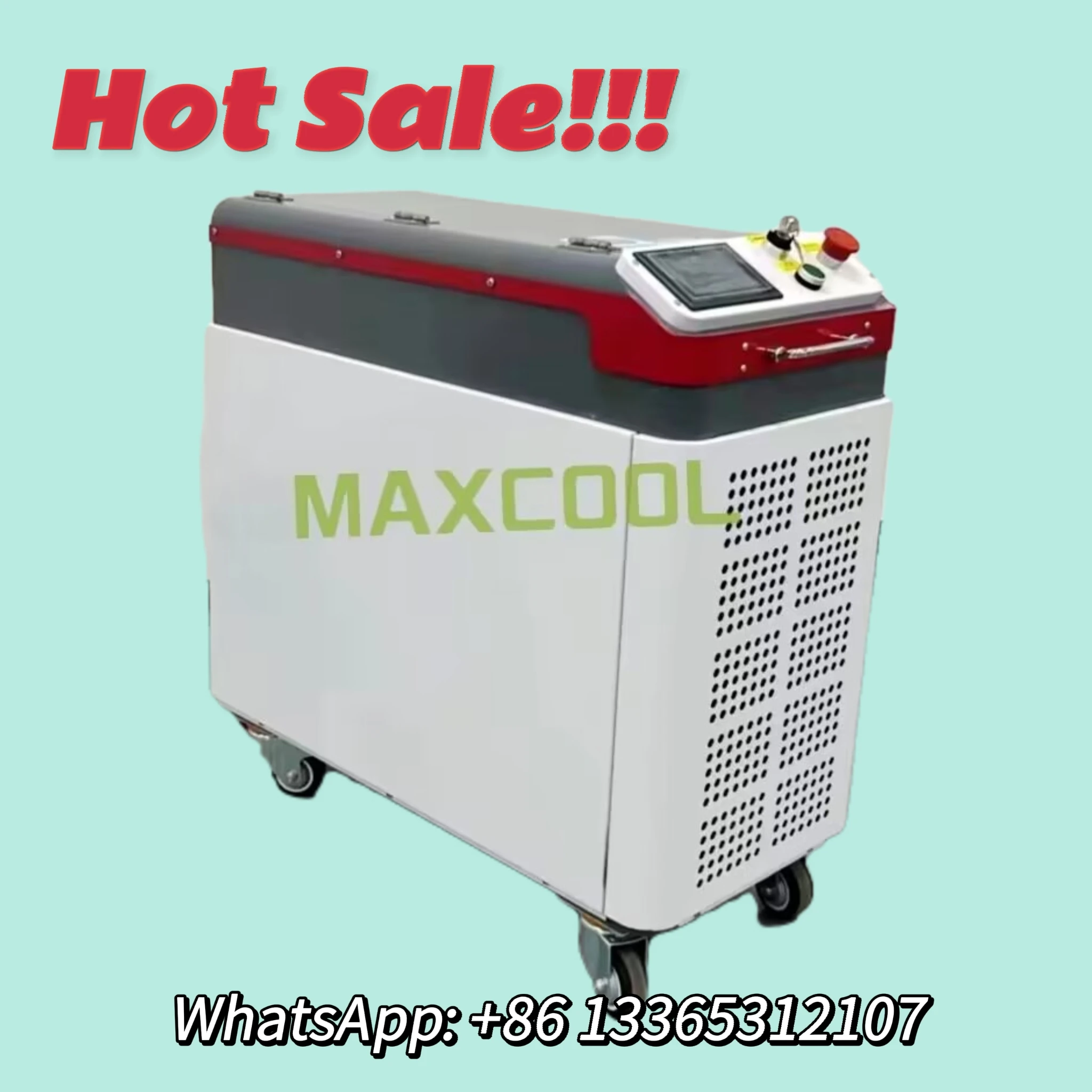 

Mini Portable Maxcool 100w Fiber Laser Metal Rust Paint Laser Removal Cleaning Machine