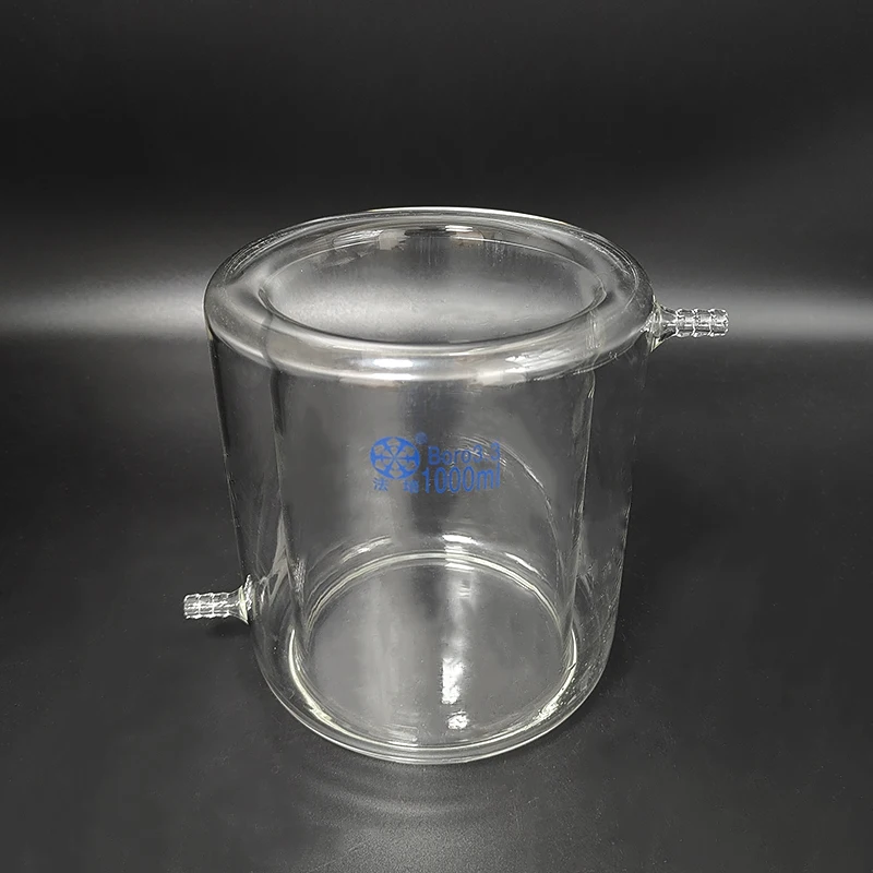 

Double-deck beaker,5mL-1000mL-7500mL,Double-layer cold trap,Single layer bottom,Photocatalytic reaction bottle,No Tick marks