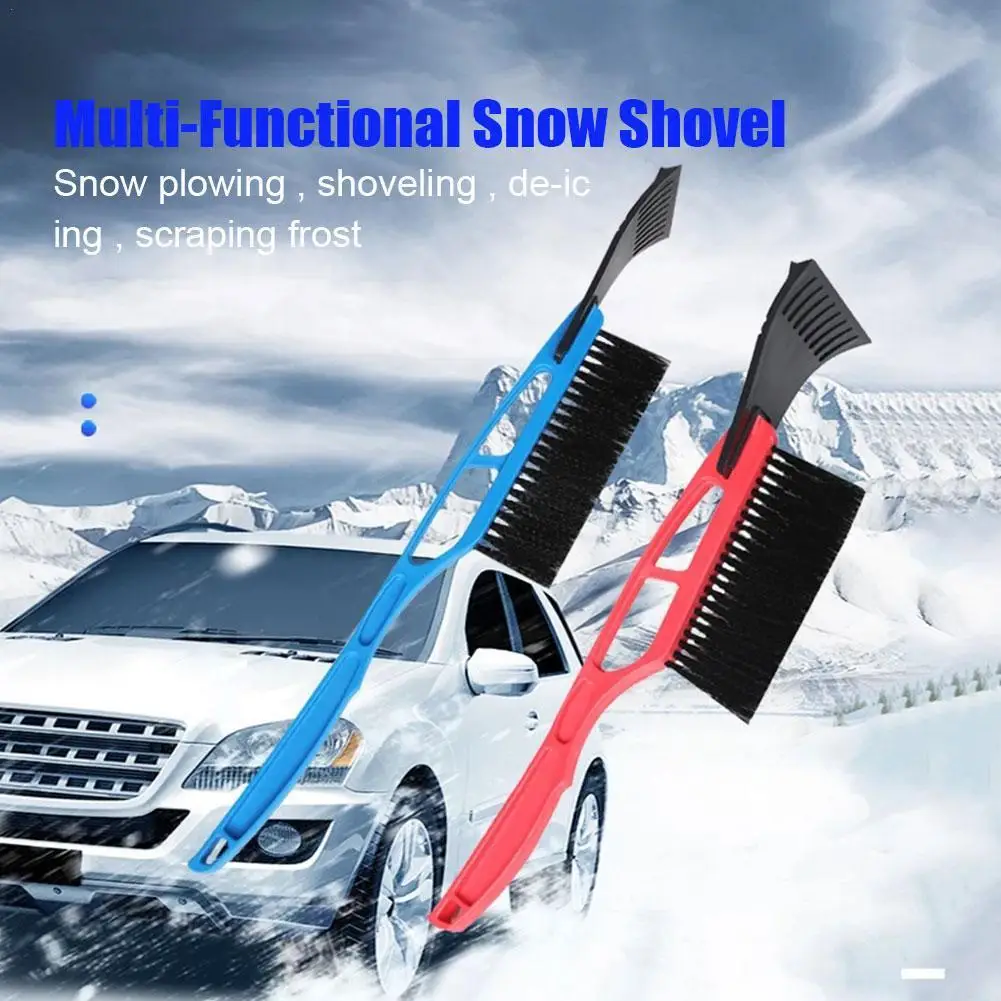 

Car Snow Brush and Ice Scraper - All-in-One Windshield Snow Remover with EVA foam handle for Safe Ice Removal, Winter Car Tool