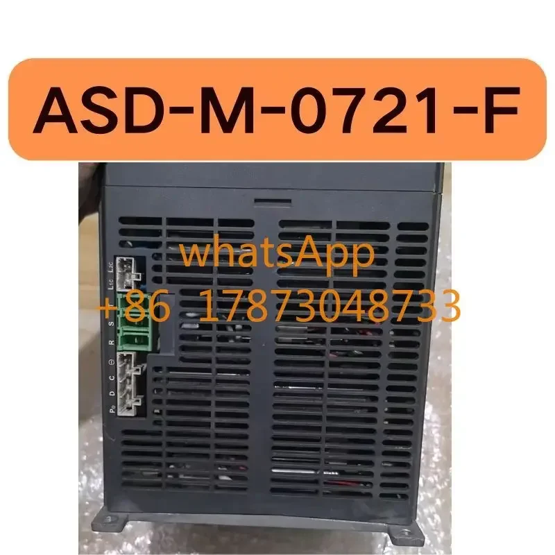 Servo driver usado de 750 W ASD-M-0721-F testado OK e a função está intacta