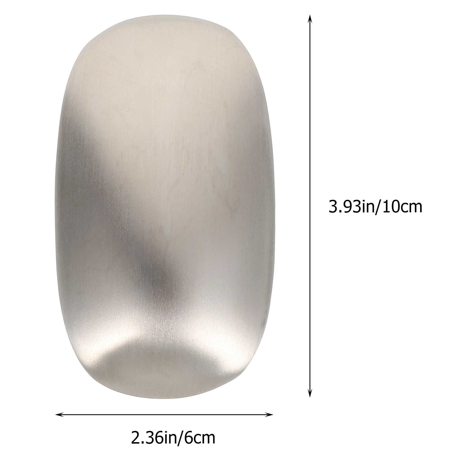 1 قطعة الفولاذ المقاوم للصدأ الصابون إزالة الروائح الكريهة بار ل البصل الثوم الأسماك رائحة إزالة المطبخ المنزل فندق استخدام رائحة أداة الفضة #3