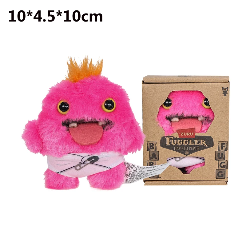 

Genuine Fuggler Plush Funny Ugly Monster Baby Series Mr Needles Munch Rabid Rabbit Stuffed Doll Gifts Soft Toys