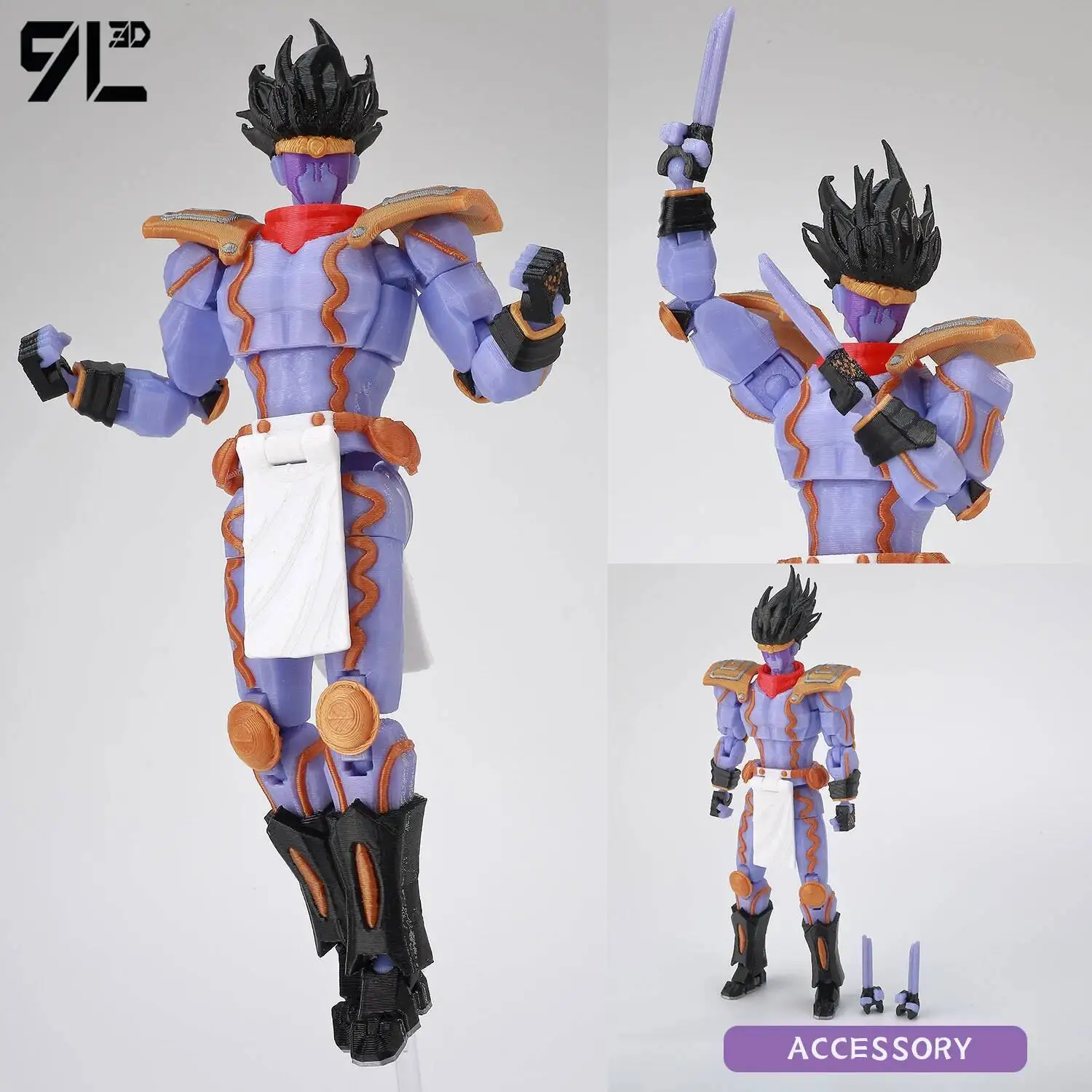 9L3D Printing JOJO's Bizarre Adventure DioStardust Crusaders World