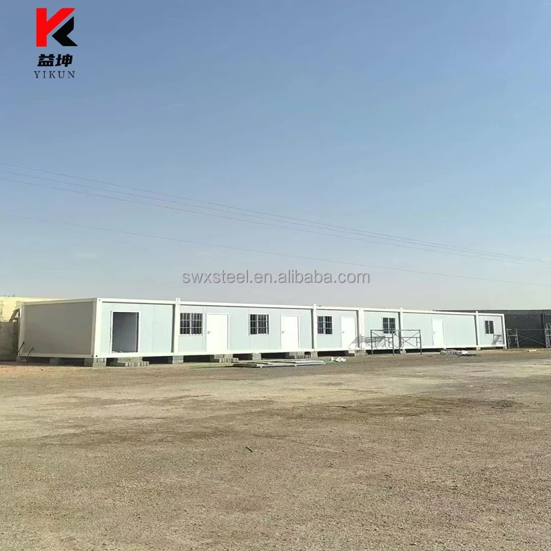 Quick Assembly Modular Foldable Home 20ft 40ft Complete Prefab Solution for Office or Living 20ft Flat Pack Container House