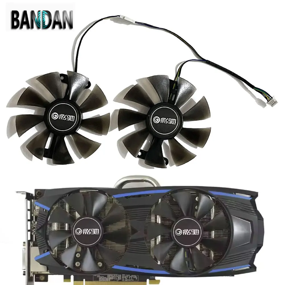 NEW 85MM 4PIN GALAX GTX 1060 EXOC Video Card Cooler Cooling Fan For GALAXY GTX950 GTX960 KFA2 GALAXY GeForce GTX1060 EXOC GPU