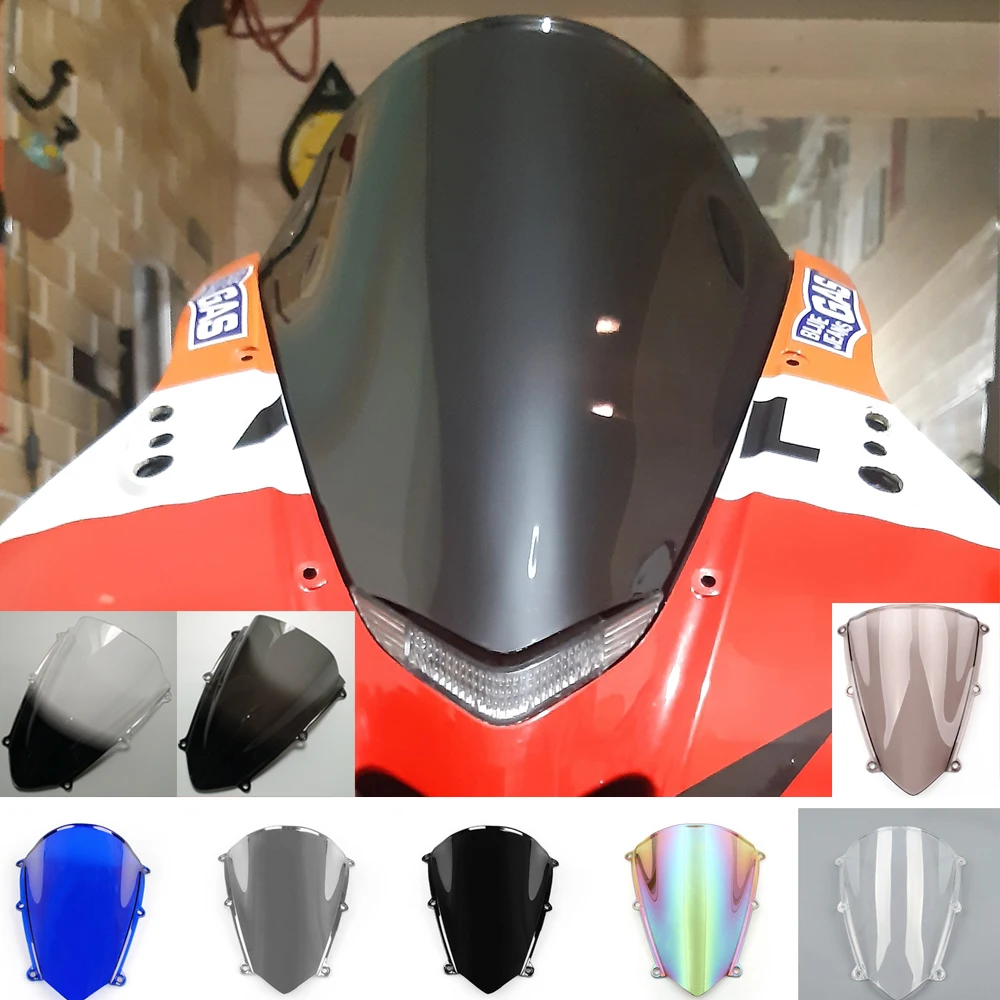 Motorcycle Accessories Windshield For Honda CBR600RR Windscreen Deflector CBR 600RR F5 2007 08 2009 2010 2011 2012 Double Bubble