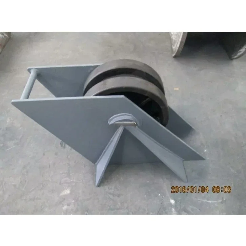 Marine guide chain roller, steel, stainless steel