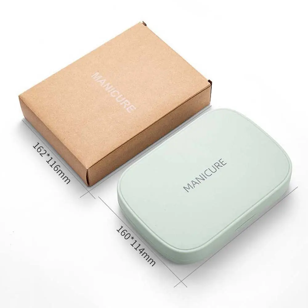 Nagelfeile Nagelschere Nagelhautzange Augenbrauenpinzette Nagelschneider Nagelwerkzeuge Kit Pediküre Werkzeug Maniküre Set Nagelknipser Set