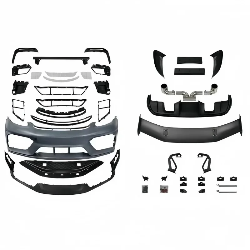 

Подходит для моделей 16-23 годов пакета обновления GT4 RS 718 для модификации и улучшения кузова, включая бамперы.