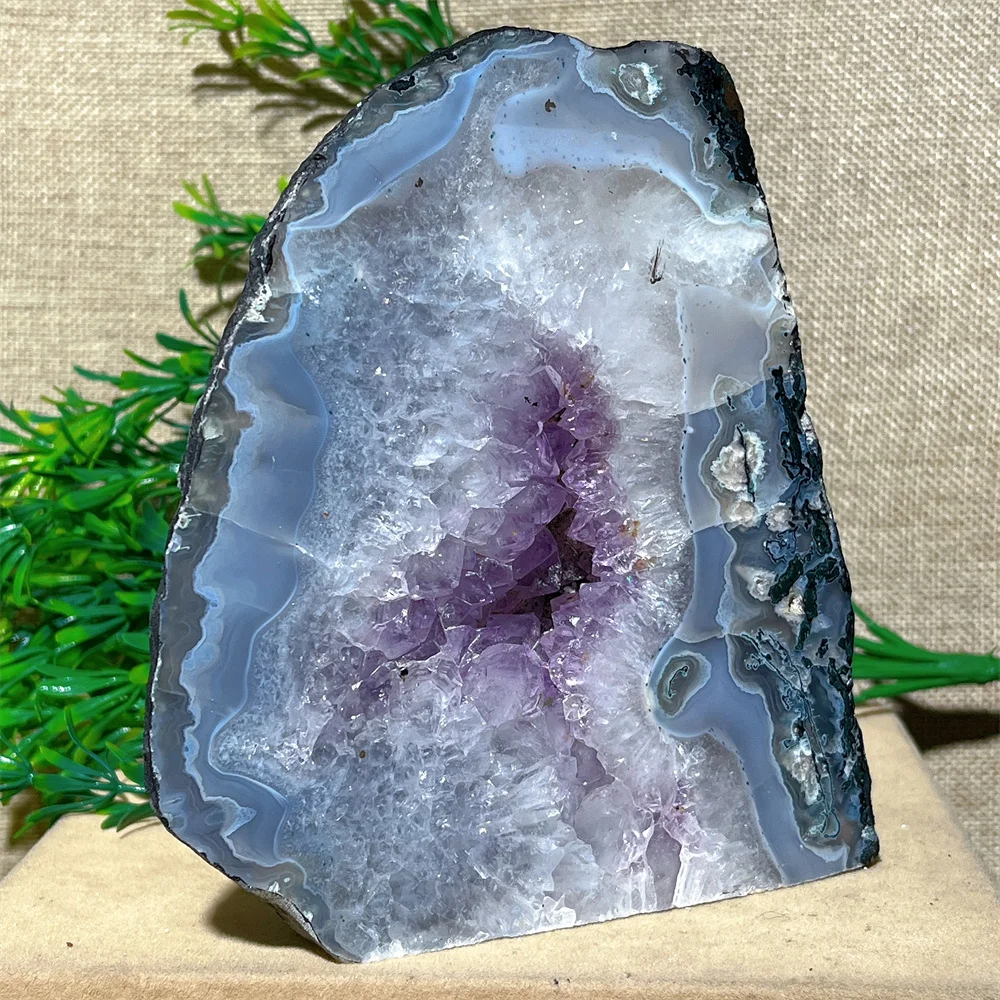 Crystal Natural Amethyst Cluster Free Form Tooth Gemstones Minerals Stone Quartz Wicca Spiritual Ornaments Home Decoration