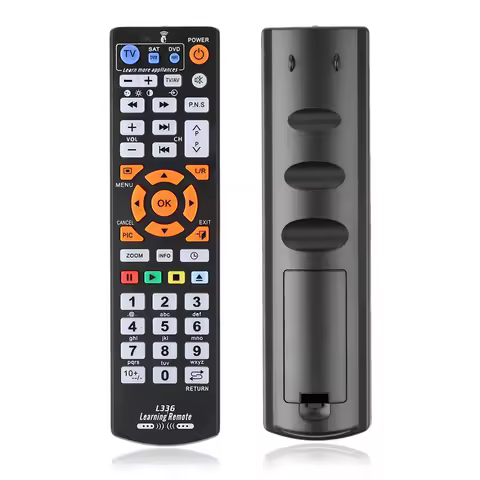 42-Key L336 Learning Remote Control Smart IR Transmitter TV Remote Control For TV CBL DVD SAT STB DVB HIFI TV BOX VCR STR