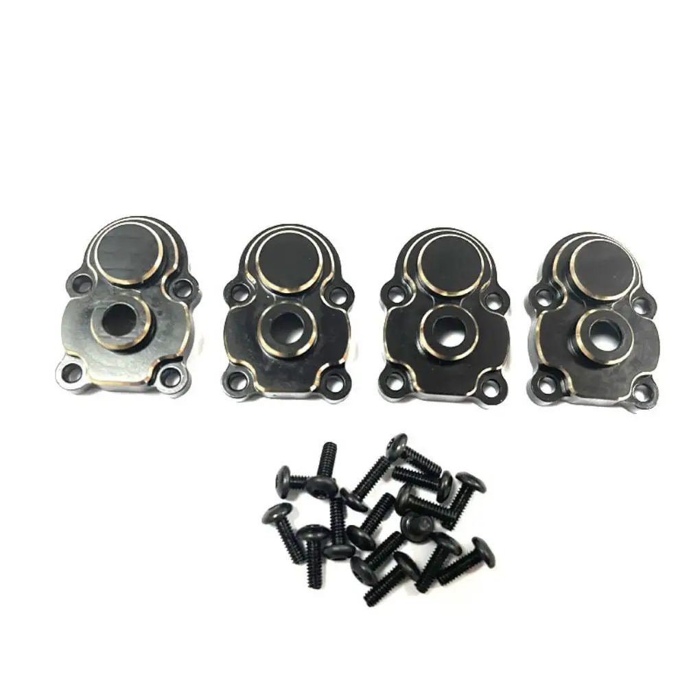 Brass 1/18 Rear Axle RC Upgrade Part 4pcs Upgrade Enhances Rc Rear Axle For  -4M RC Car Part RC Car Accessories