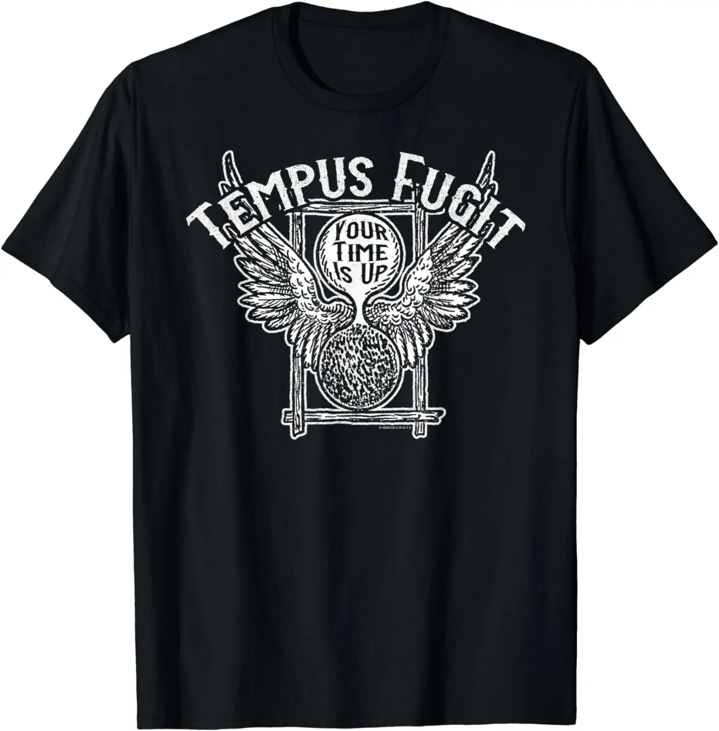 Tempus Fugit - Time Flies - Latin Language T-Shirt