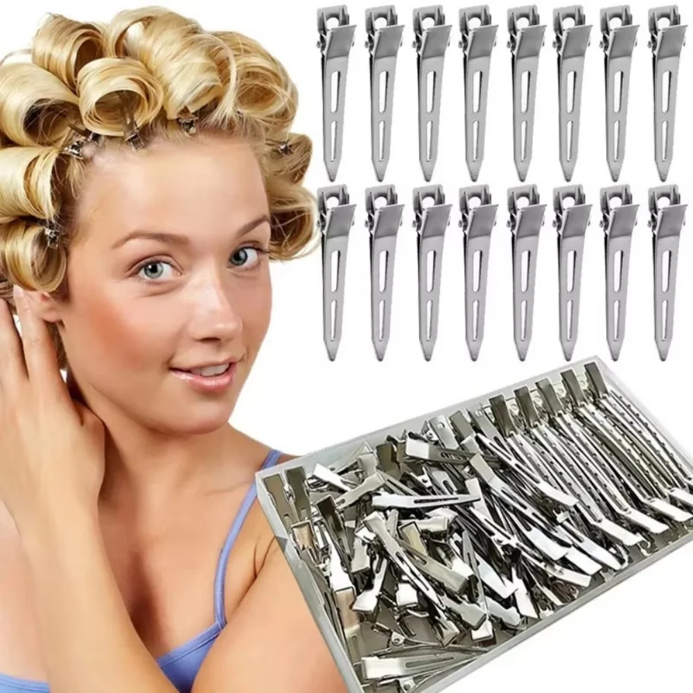 

30/50Pcs Professional Ladies Salon Fixed Hair Pin 4.5cm Curl Metal Hair Clips Hair Root Fluffy Clips DIY Tools Hair Accessories