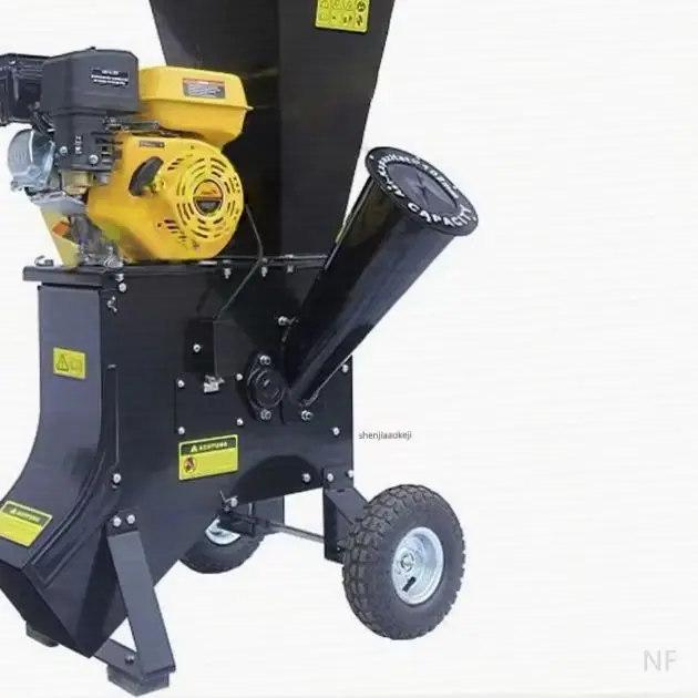 NF 5000RPM Rotating Speed Professional Gas Wood Shredder Garden  Crusher / Branch Shredding Machine For Gardener/forest Guarder