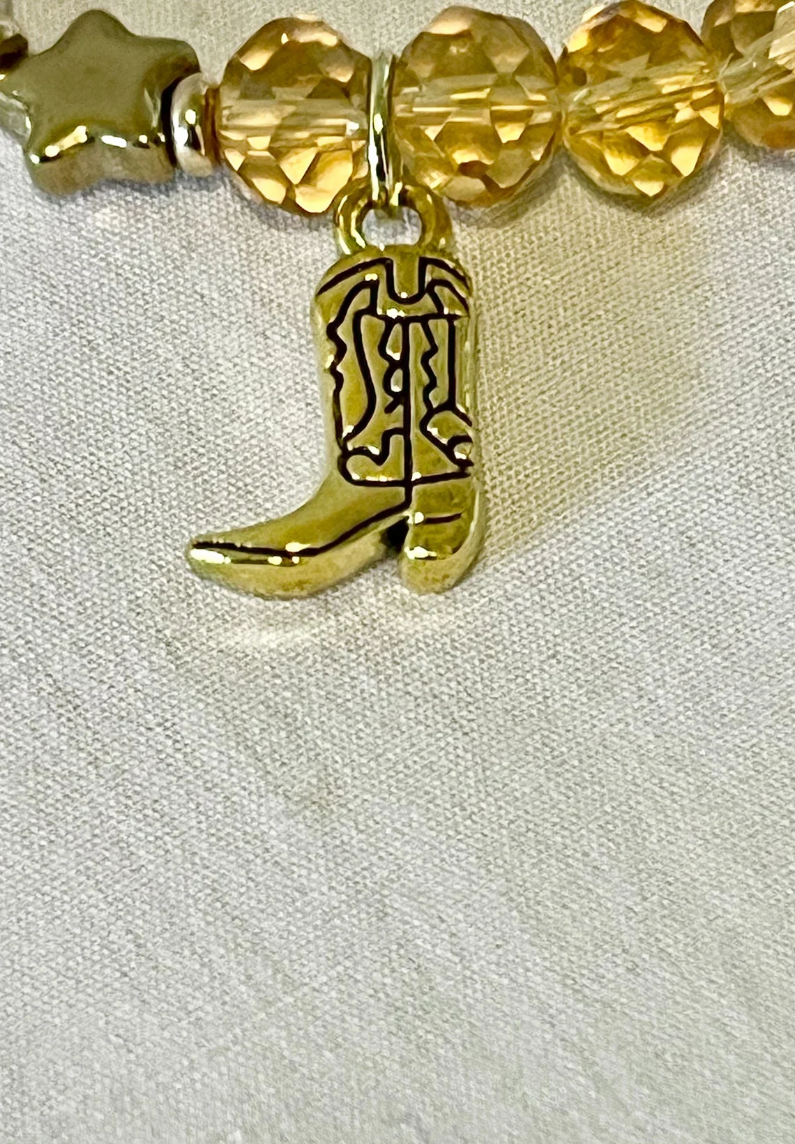 Fearless Friendship Bracelet Tyler Inspired Fearless Bracelet Cowboy Boot Charm Bracelet Taylor Charm Taylor Jewelry Merch