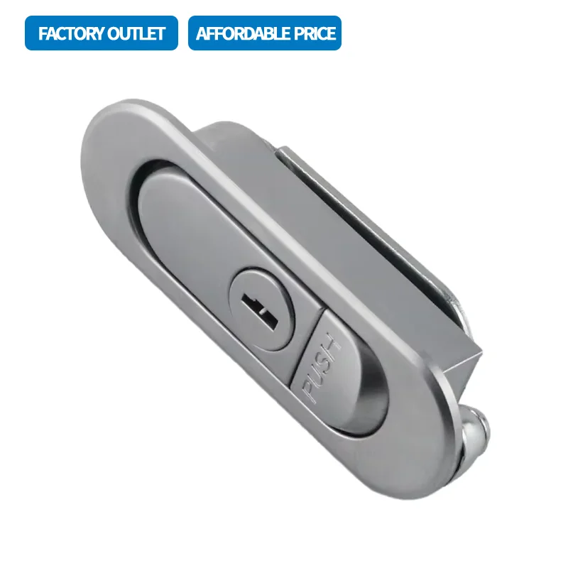 

Flat Lock Zinc Alloy Is Used For Industrial Machinery And Equipment Cabinet Door Locks Push Type Bounce Door Locks