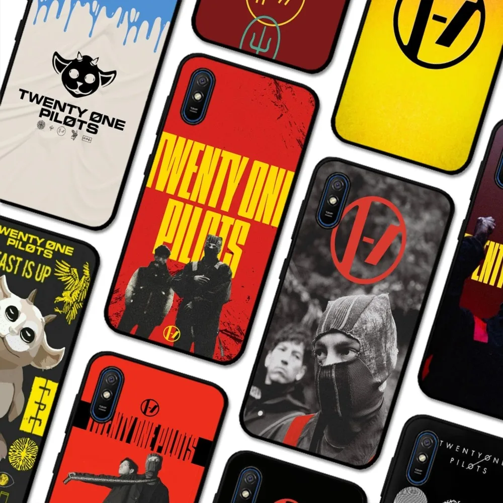 T-Twenty O-One P-Pilots Phone Case For Redmi 5 6 7 8 9 10 plus pro 6 7 8 9 A GO K20 K30 K40 pro plus F3 Fundas