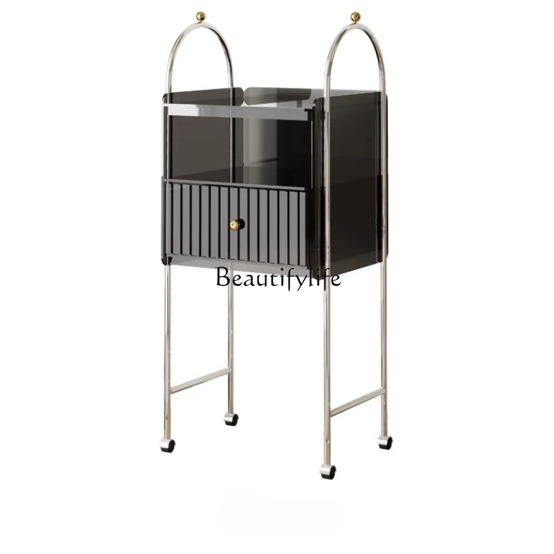 

Storage Cabinet Narwal Shelf Sweeper Storage Rack Floor Mobile Side Home Shelf