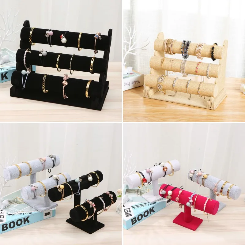 

Бархатная стойка для браслетов, стойка для ювелирных изделий, браслет, стойка для хранения часов, стойка для ювелирных изделий, реквизит для демонстрации
